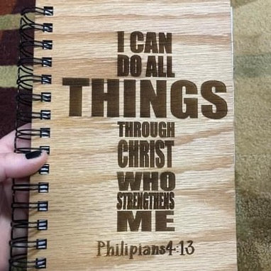 I can do all things through Christ Journal