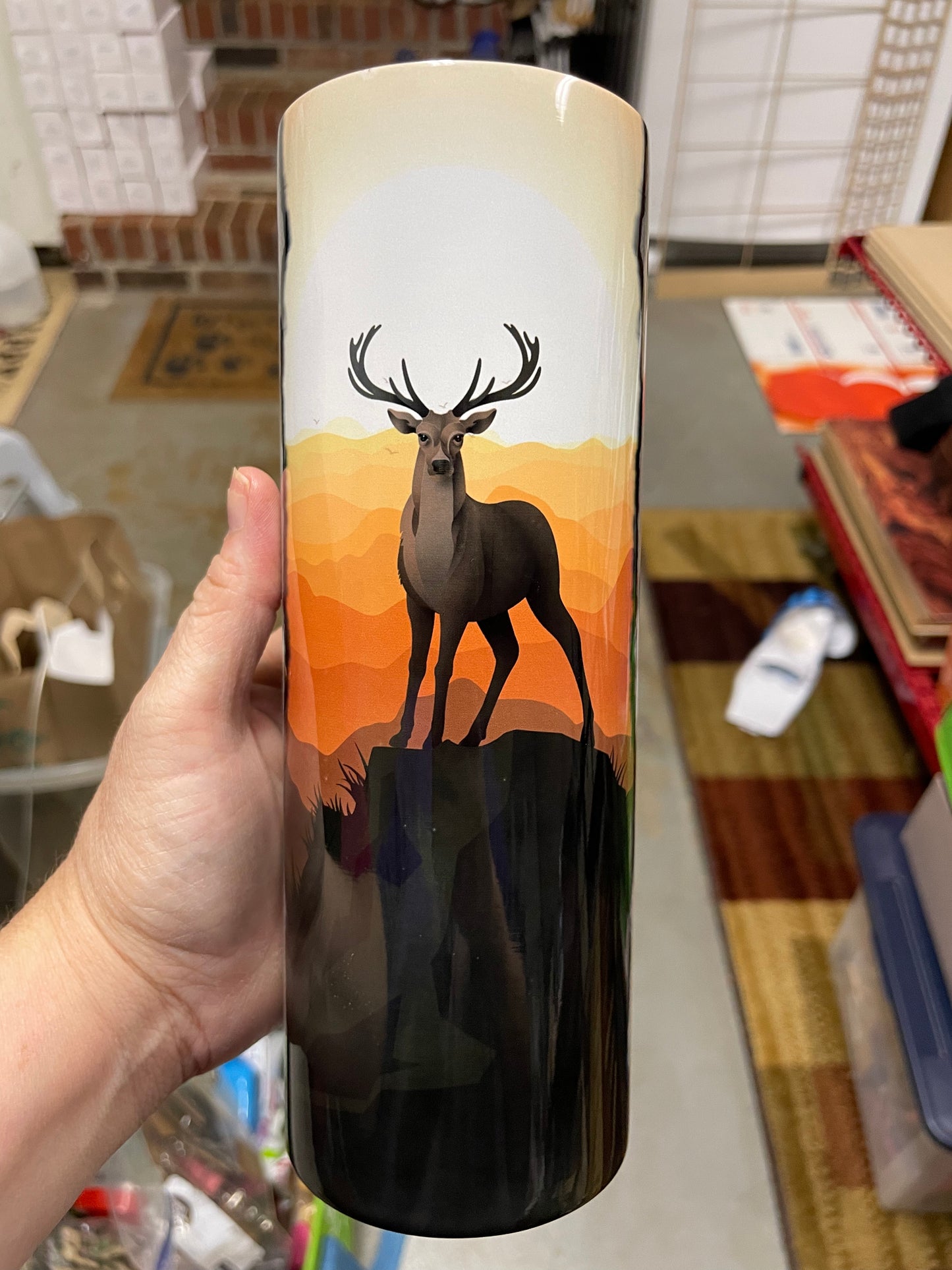 Deer Hunting Knowledge tumbler