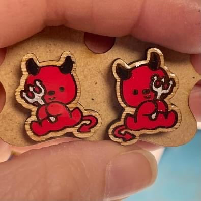 Little Devil Stud earrings