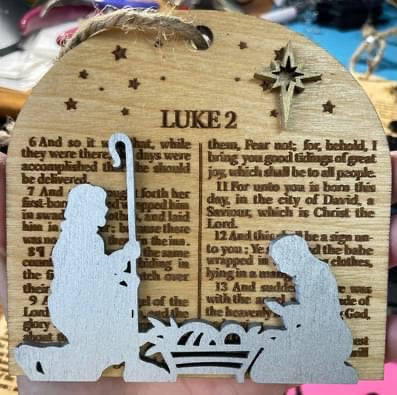 Luke 2 Ornament