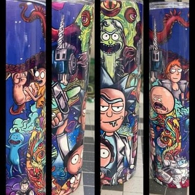 Rick & Morty Tumbler